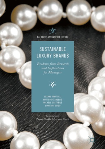 Book cover: Sustainable Luxury Brands